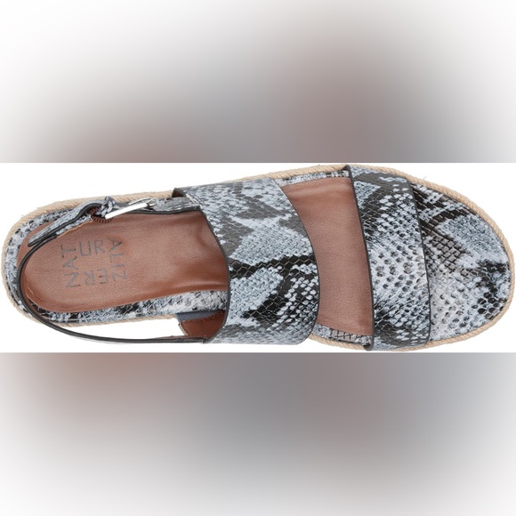 Naturalizer Women Jute Patience Round Toe Platform Slingback Sandal - Picture 8 of 11